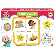Színek megtanulása COCOMELON babapuzzle puzzle, kirakós