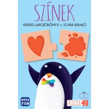  Színek - Verses lapozókönyv + 10 pár kirakó gyermek- és ifjúsági könyv