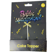  Színes Boldog Születésnapot torta beszúró party kellék