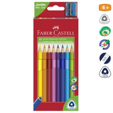  Színes ceruza FABER-CASTELL Junior háromszögletű 10 db/készlet színes ceruza