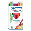  Színes ceruza GIOTTO Colors 3.0 aquarell háromszögletű 24 db/készlet