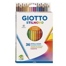  Színes ceruza GIOTTO Stilnovo hatszögletű 36 db/készlet színes ceruza
