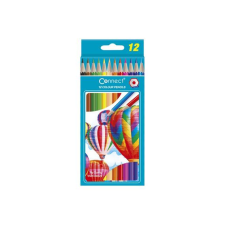 Színes ceruza készlet, hatszögletű Connect 12 klf. szín színes ceruza
