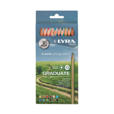  Színes ceruza LYRA Graduate hatszögletű 12 darabos színes ceruza