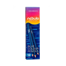  Színes ceruza NEBULO háromszögletű kék színes ceruza
