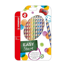  Színes ceruza STABILO Easycolors háromszögletű jobbkezes 12db/készlet színes ceruza