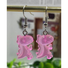  Színes dinós fülbevaló fülbevaló