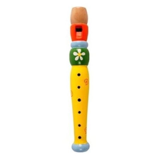  Színes fa furulya - 20 cm (06298) játékhangszer