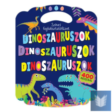 Színes foglalkoztatófüzet dinoszauruszokkal gyermek- és ifjúsági könyv