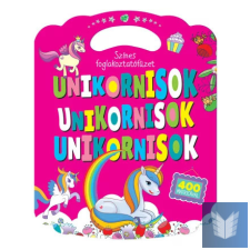 Színes foglalkoztatófüzet unikornisokkal gyermek- és ifjúsági könyv
