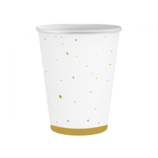 SZÍNES Gold Celebrate papír pohár 6 db-os 250 ml party kellék