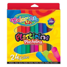  Színes gyurmakészlet, 24 db-os, Colorino gyurma
