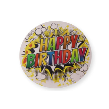 Színes HAPPY BIRTHDAY feliratos tortaostya sütés és főzés