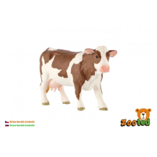 színes hegyi tehen figura 12 cm - zooted játékfigura