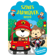  - Színes járművek - kifestő egyéb könyv
