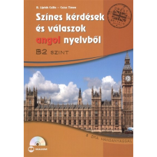  Színes kérdések és válaszok angol nyelvből /B2 szint - 8 óra hanganyaggal nyelvkönyv, szótár