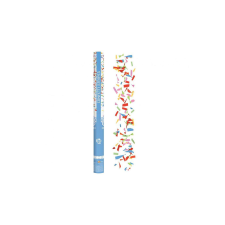  Színes konfetti ágyú - 80 cm party kellék