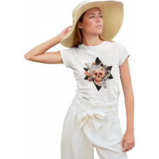  Színes koponya - Női Póló női póló