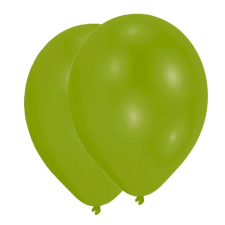 SZÍNES Léggömb, lufi 25 db-os 11 inch (27,5 cm) Lime Green party kellék