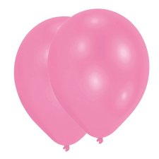 SZÍNES Léggömb, lufi 25 db-os 11 inch (27,5 cm) Pink party kellék