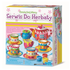 Színes mintás mini tea szett kreatív és készségfejlesztő