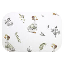 Színes mintás textil pelenka 70x80 cm-Furcsa kacsa mosható pelenka