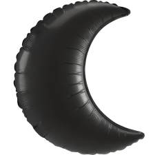 SZÍNES Onyx hold fólia lufi 66 cm party kellék