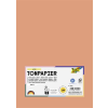 Színes papír, A4, 130 g, 100 lap, FOLIA, lazac