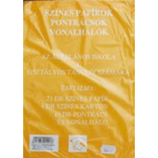 . Színes papírok, pontrácsok 1.o. iskolai kiegészítő