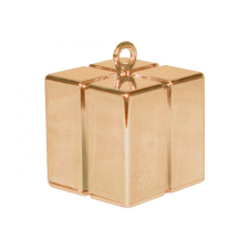 SZÍNES Rose Gold ajándékdoboz formájú léggömb, lufi súly party kellék