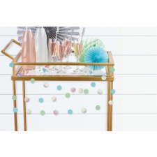 SZÍNES Shimmering Party mini girland 213 cm 6 db-os party kellék