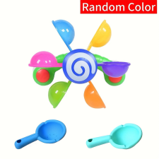  Színes szélmalom fürdőjáték gyerekeknek Szélmalom + Kanál fürdőszobai játék