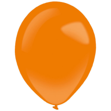 SZÍNES Tangerine léggömb, lufi 100 db-os 5 inch (13 cm) party kellék