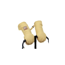  Színes téli kesztyű babakocsihoz - Sárga babakocsi kiegészítő