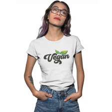  Színes Vegan logó - Női Póló női póló
