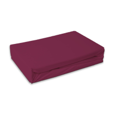 SZÍNES Vörös Burgundy frottír gumis lepedő (190g/m²) babaágynemű, babapléd