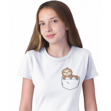  Színes zseb állat (Lajhár) - Gyerek Póló gyerek póló