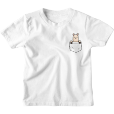  Színes Zsebminta Alpaka - Gyerek Póló gyerek póló