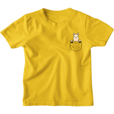  Színes Zsebminta Alpaka - Gyerek Póló gyerek póló