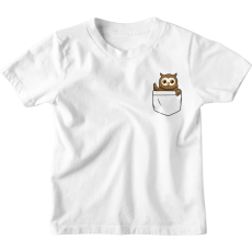  Színes Zsebminta Bagoly - Gyerek Póló