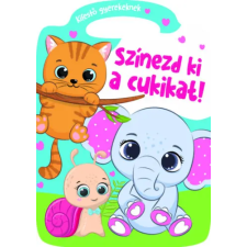  - Színezd ki a cukikat! - kifestő gyerekeknek gyermek- és ifjúsági könyv