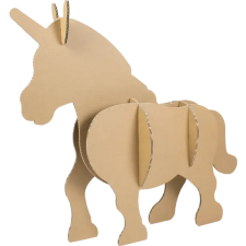  Színezhető karton játék - Színezhető karton unikornis egyéb bébijáték