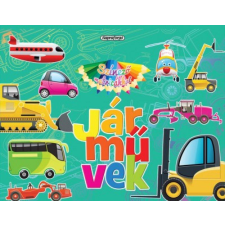  - Színező matricákkal - Járművek egyéb könyv
