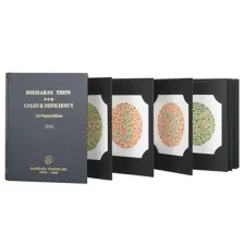  Színlátásvizsgáló könyv ISHIHARA 24-es gyógyászati segédeszköz