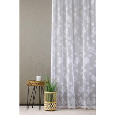 Szintetika Fehér bordűrös jaquard kész függöny TK1001 160x220cm lakástextília
