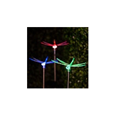  Szitakötő, kerti szolár LED lámpa kültéri világítás