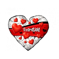 Szív alakú díszpárna 42cm IV. lakástextília