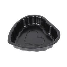 Szív alakú mini tortaforma, tapadásmentes-12,5cm sütés és főzés