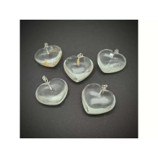  Szív medál Hegyikristály (600) (MDG) medál