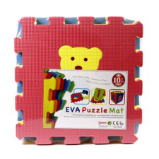  Szivacspuzzle szõnyeg állatos 10db ST-1005 játszószőnyeg